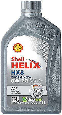 SHELL 0W20 HX8 SINTÉTICO 12X1