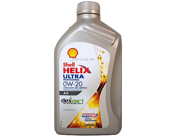 SHELL 0W20 ULTRA PROFESSIONAL SINTÉTICO 12X1