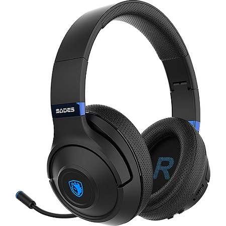 Headset Sades Whisper Wireless Multifuncional