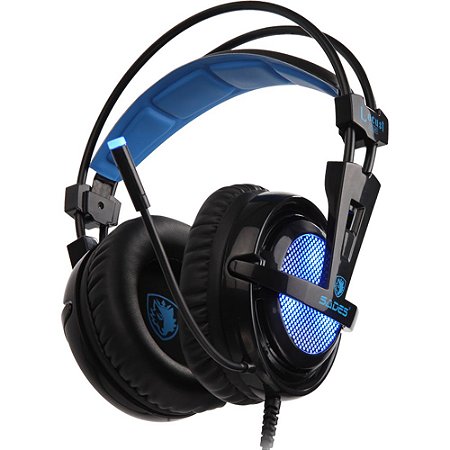 Fone Headset Gamer 7.1 Usb Sades Sa-904 Locust Plus