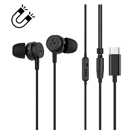 Sades Wings 10 Pro Fone De Ouvido Gamer Intra Auricular Earphone Usb-c
