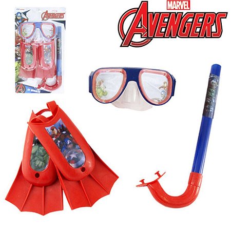 Kit Mergulho Avengers Marvel