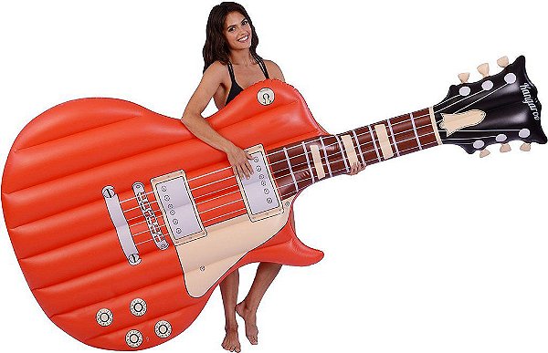 Boia Guitarra Elétrica Gigante