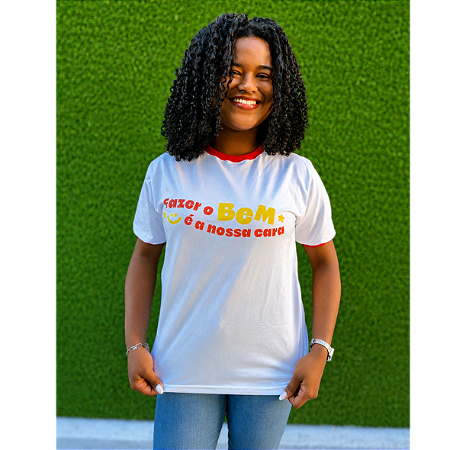 Camisa ''Fazer o Bem é a nossa Cara''