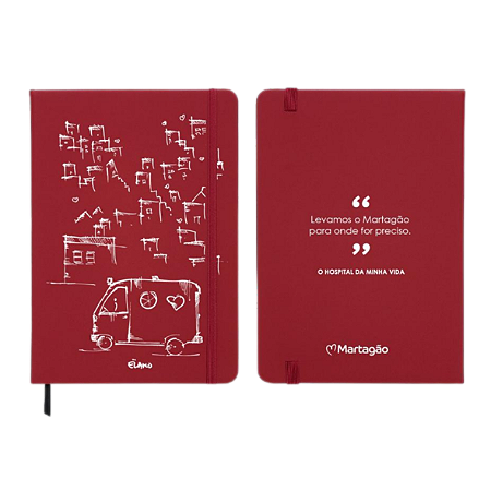 Moleskine “Levamos o Martagão para onde for preciso”
