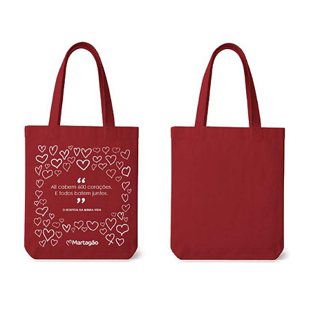 Ecobag ''600 corações''