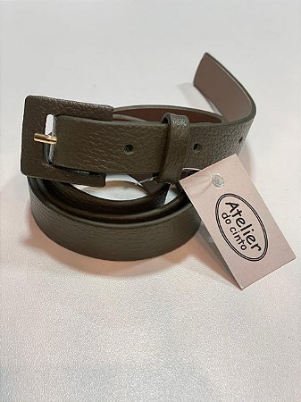 1820-CINTO COURO FIV. FORRADA - 1,8CM