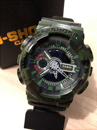 Relógio G-Shock Camuflado Verde Frete Gratis - Outlet Magrinho - Os  Melhores Preços só Aqui!