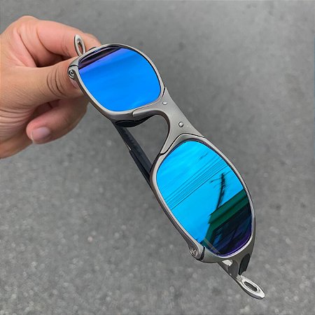 Óculos Oakley Juliet Lente Azul Brilho Reto Armação Plasma Frete Grátis -  Outlet Magrinho - Os Melhores Preços só Aqui!