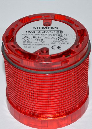 Sinalizador de Coluna Intermitente C/Led 24V VM - 8WD4420-1BB