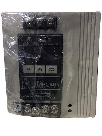 FONTE DE ALIMENTAÇÃO 24VDC 10A S8VS-24024 - OMRON