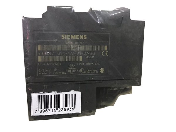 S7-300: CPU 614 SPECIAL - 128kB MEMORY 6ES7 614-1AH01-0AB3  -  SIEMENS