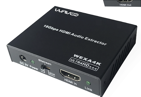 WEXA 4K Extrator de Áudio
