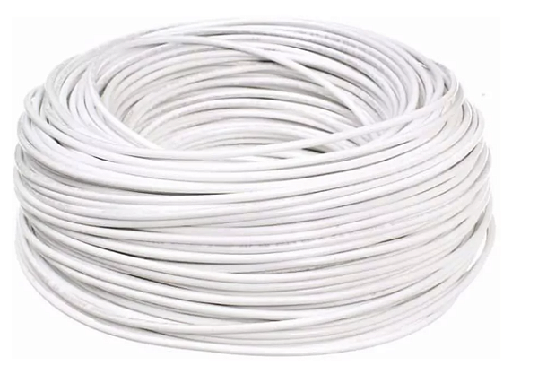 CABO PP 2x1,5mm BRANCO PARA SISTEMA DE SOM OUTDOOR (Instalação INCLUSA) - 50m
