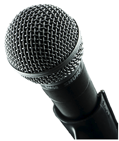 Microfone com fio SHURE - SM 58