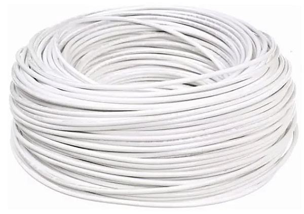 CABO PP 2x1,5mm BRANCO PARA SISTEMA DE SOM OUTDOOR (Instalação INCLUSA)