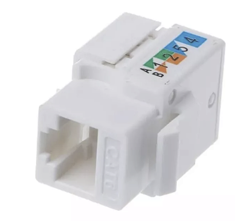 PONTO DE REDE DE DADOS - COM RJ45 FEMÊA (instalação inclusa) - PLACA E SUPORTE NÃO INCLUSO