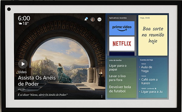 Echo Show 15 Com Alexa