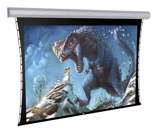 Tela de Projeção Tensionada Elétrica - COMPLETA - Projetelas (instalação inclusa)