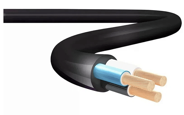 CABO PP 3x1mm PARA ALIMENTAÇÃO DE EQUIPAMENTOS E SISTEMAS (mão de obra inclusa)