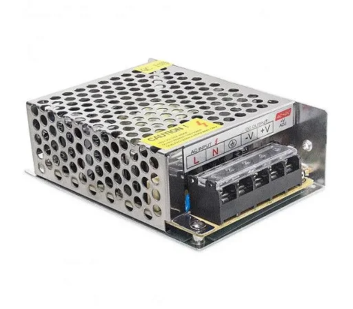 FONTE PARA CONTROLE DE ACESSO 12V 5A - (INCLUSO INSTALAÇÃO)
