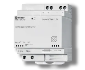 FONTE DE ALIMENTAÇÃO PARA REDE DE AUTOMAÇÃO  - FINDER - 24V