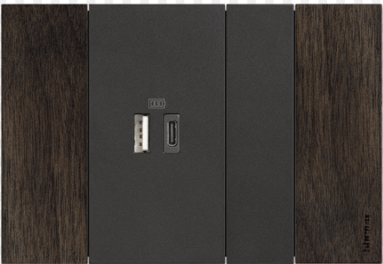 CONJUNTO TOMADA USB LIVING NOW