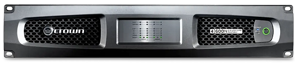 DCi 4|600N Amplificador de potência, quatro canais, 600W @ 4Ω com ligação BLU, 70V / 100V