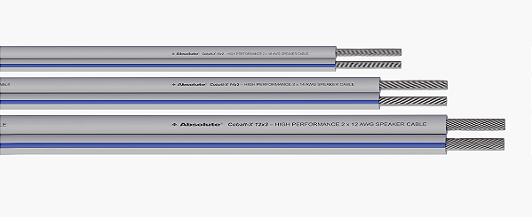 Cobalt-X Custom Install Speaker Wire - HBT PREMIUM - 2x1,5mm