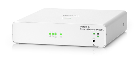 HPE Networking Instant On Secure Gateway 4-port Gigabit SG1004 (instalação Inclusa)