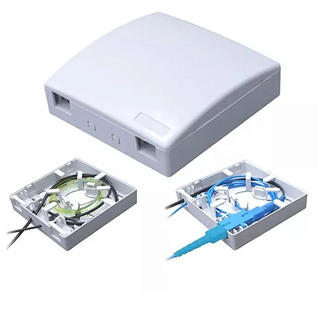 CAIXA DE TERMINACAO OPTICA 24F - ( Instalação Inclusa)