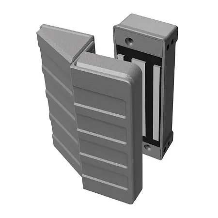 Fechadura Eletroima 600 Kg + Fonte (Instalação Inclusa)