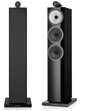 Caixa Torre B&W 703 S3 Gloss Black – Par