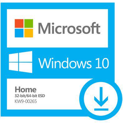 MICROSOFT WINDOWS 10 HOME ESD – 32 / 64 BITS – (DOWNLOAD) + NOTA.