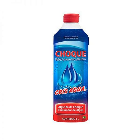 ALGICIDA DE CHOQUE CRIS AGUA – ELIMINADOR DE ALGAS 1LTS