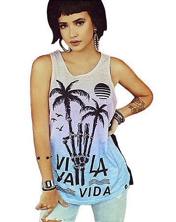 Camiseta Regata Unissex Design Fit e Audacioso