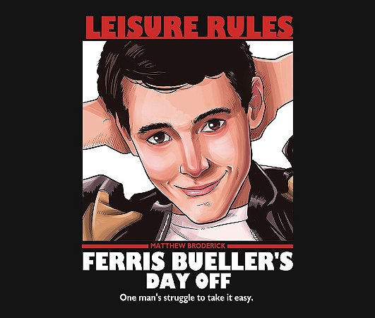 Enjoystick Curtindo a Vida Adoidado Ferris Bueller Poster