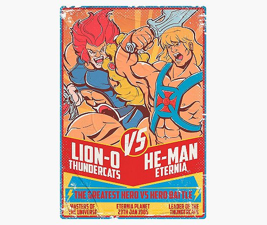 Enjoystick Lion-O Vs He-Man