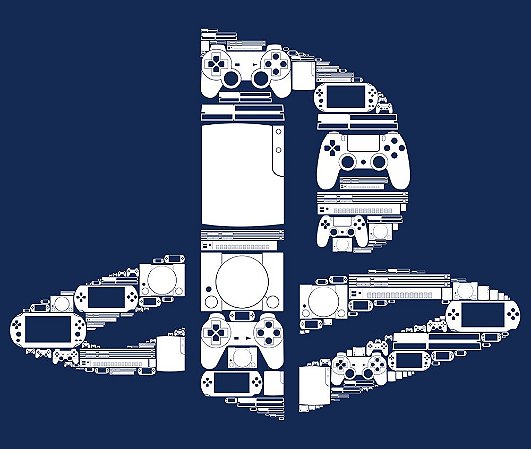 Enjoystick Playstation Royale Composition