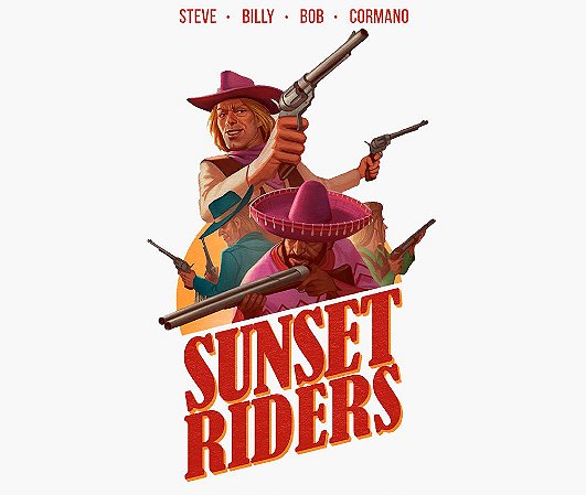 Enjoystick Sunset Riders - Steve - Billy - Bob - Cormand