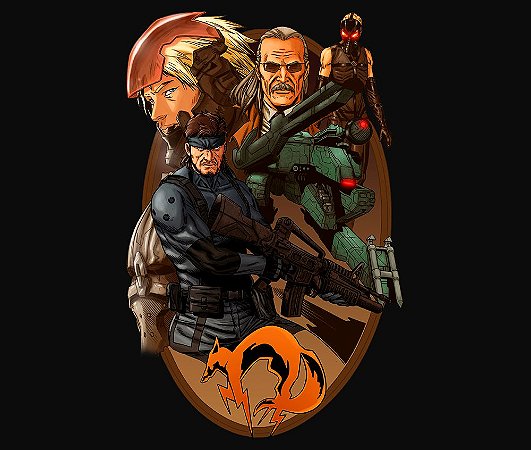 Enjoystick Metal Gear Characters Composition