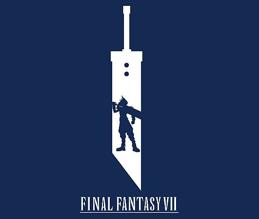 Enjoystick Final Fantasy VII - Cloud Sword Minimalist Compostion
