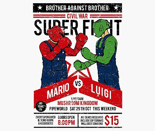 Enjoystick - Mario VS Luigi - Superfight