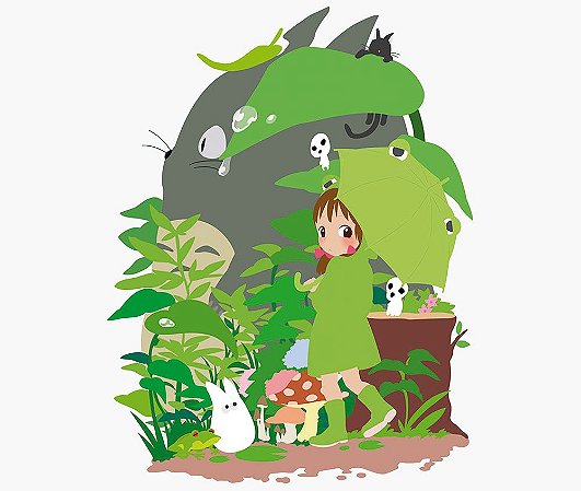 Enjoystick Studio Ghibli - Totoro - Minimalist