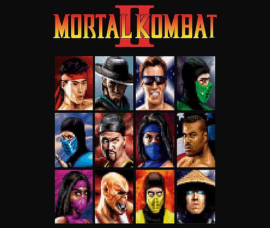 Enjoystick Mortal Kombat II - Select Screen