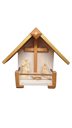 Sagrada Família Mini - 7,2 cm com Estalagem