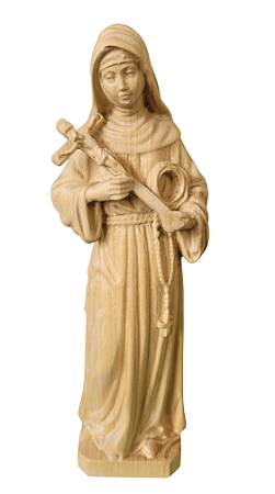 Santa Rita de Cássia 16,5 cm Natural.