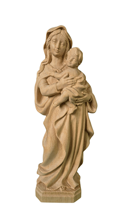 Nossa Sra. Barroca - 20 cm - Natural.