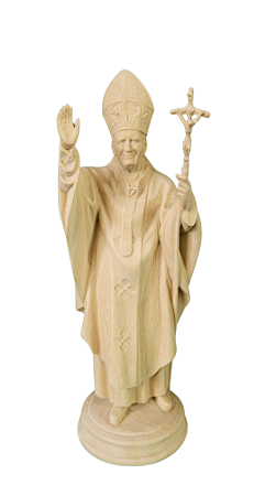 São João Paulo II - 16,2 cm Natural.