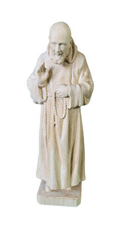 Padre Pio - 14,25 cm - Natural